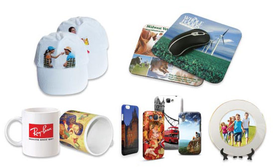 Heat transfer printing on Promotional Gifts