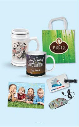 Sublimation Transfer Printing on Promotional Items